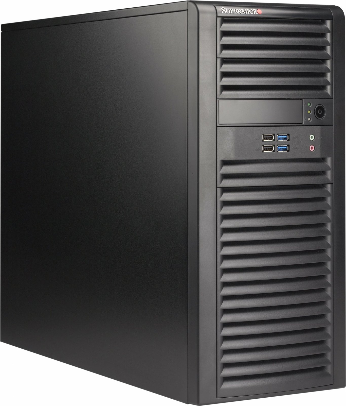 Kasë Supermicro CSE-732D4-668B, Midi Tower, ATX, EATX, micro ATX, e zezë