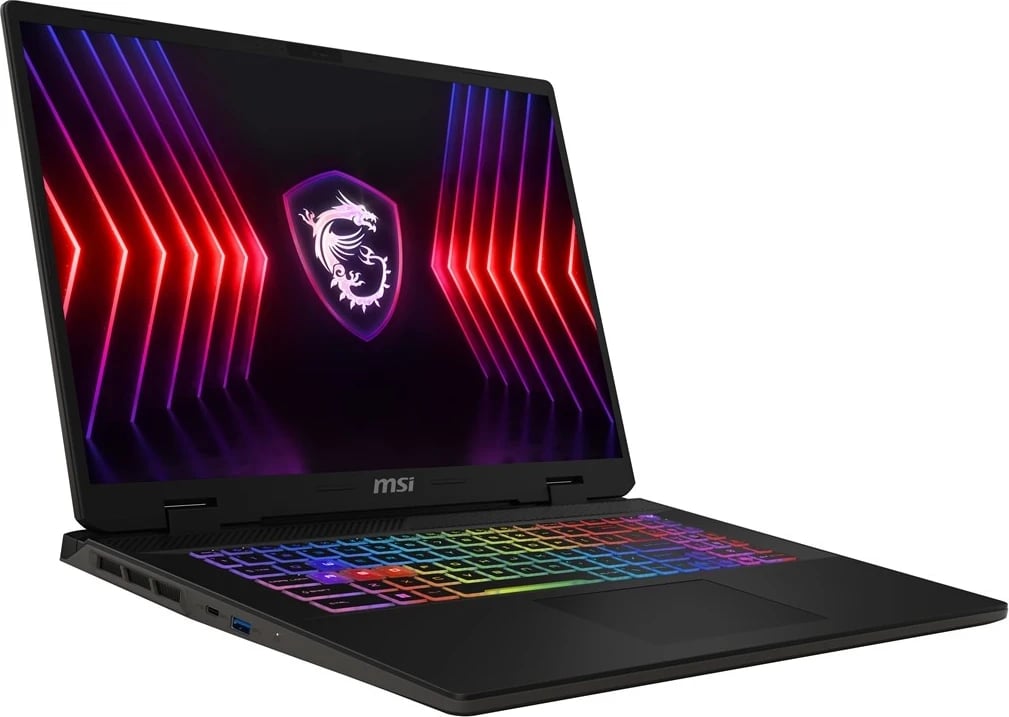 Laptop MSI Sword 17 HX B14VFKG, 17", Intel Core i7, 16GB RAM, 1TB SSD, NVIDIA GeForce RTX 4060, hiri