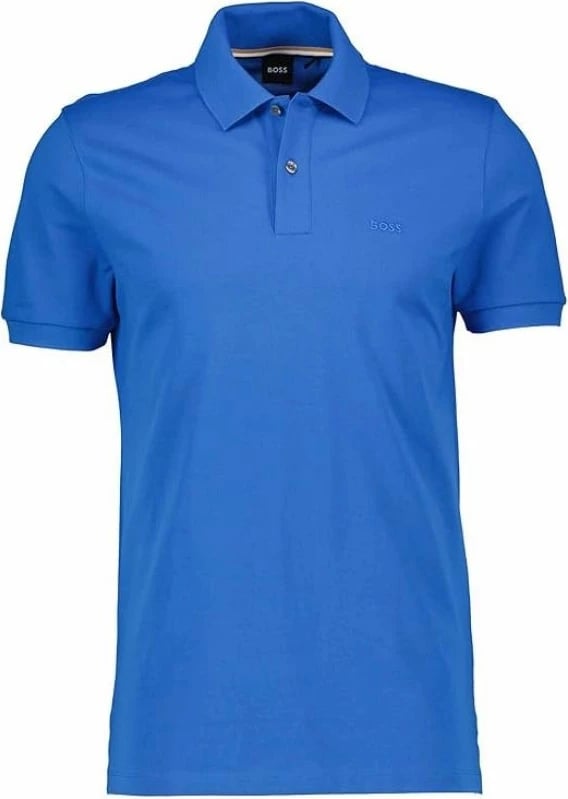 Maicë polo Boss meshkuj, e kaltër