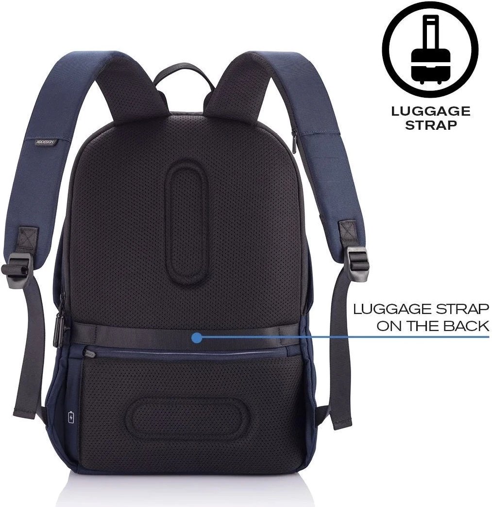 Çantë shpine për laptop XD Design, 15.6", e kaltër