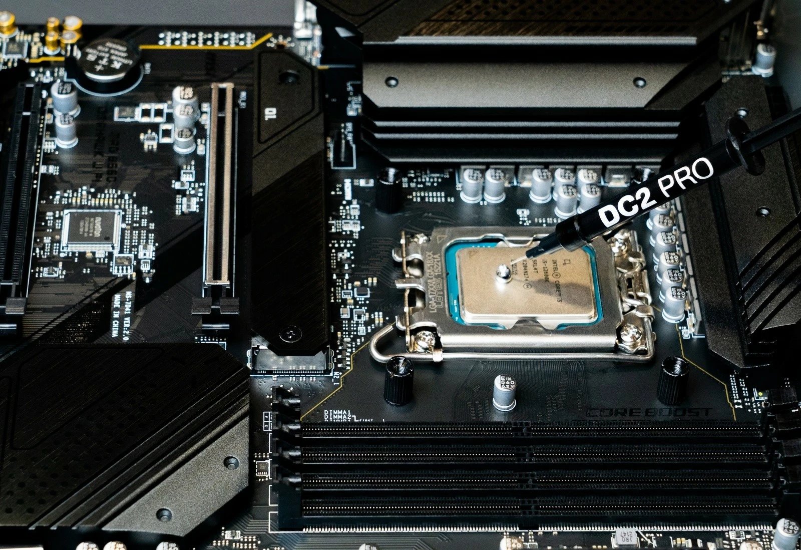 Pastë termale metalike Be quiet! DC2 Pro BZ005, 1g, për ftohje CPU/GPU, e zezë
