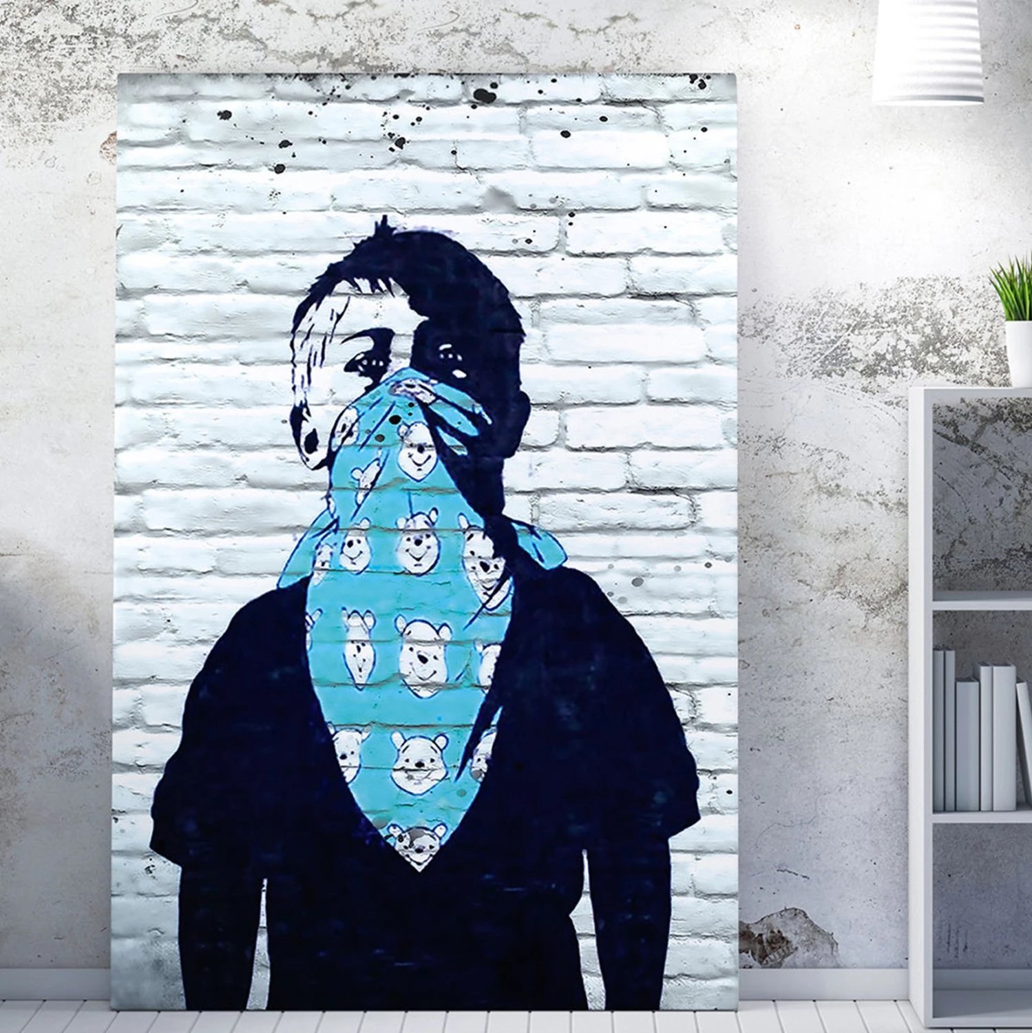 Pikturë muri GOBI, kanavacë e printuar, 50x3x70cm