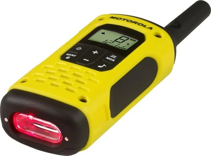 Radio portative Motorola Talkabout T92 H2O, 16 kanale, 10km, IP67, e verdhë/zezë