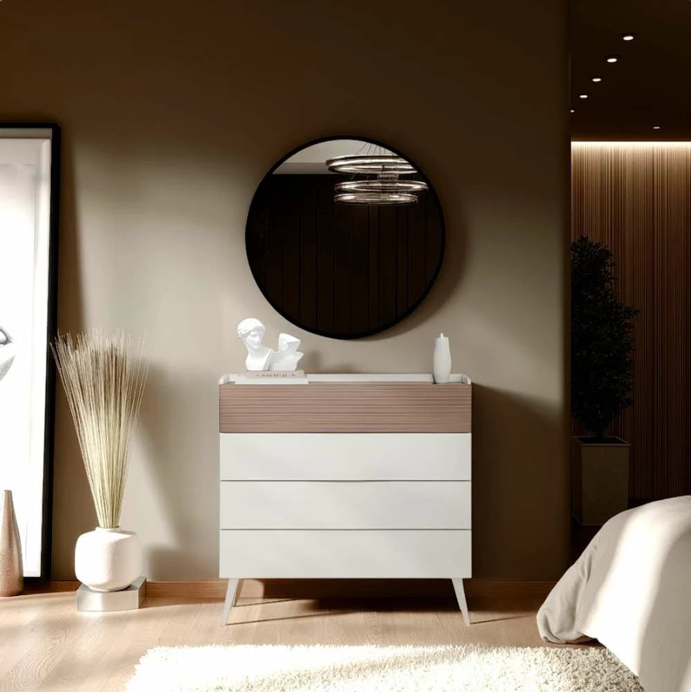 Komodë Hanah Home, Milano 4, ngjyrë mink