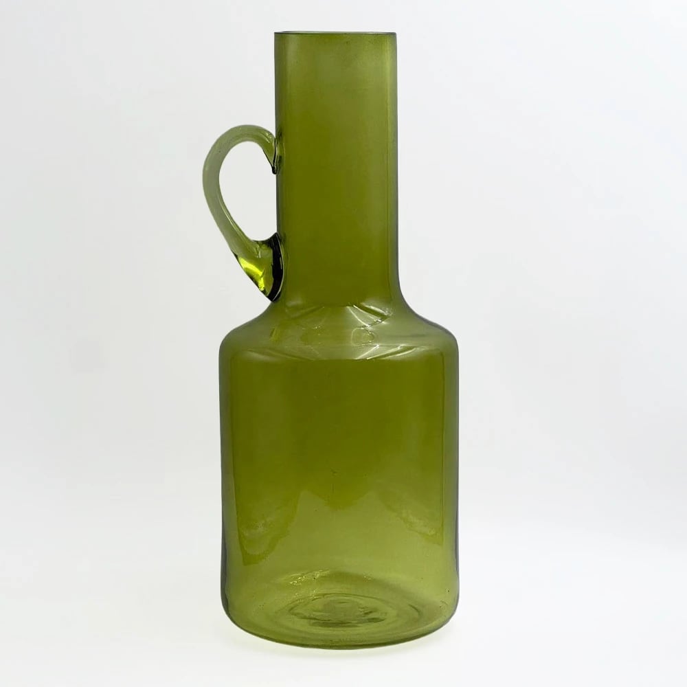 Vazo qelqi ARTISAN, ngjyrë e gjelbër, 14x14x35cm