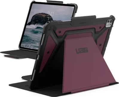 Mbështjellës UAG Metropolis SE për iPad Pro 13" (2024), me qëndrim dhe mbajtëse për Apple Pencil, Kuq