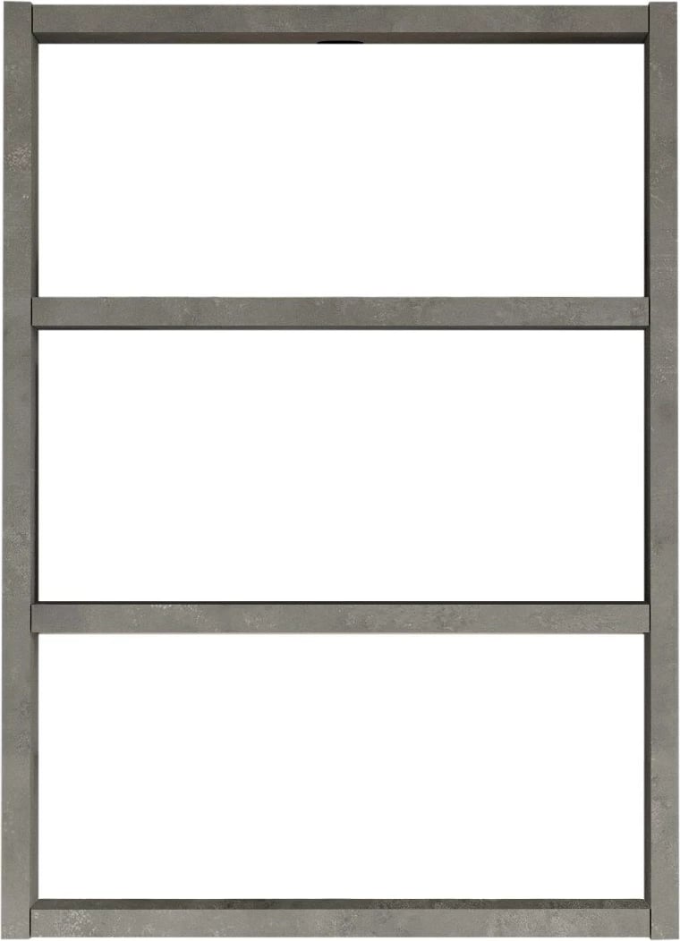 Raft muri Skye Decor, ngjyrë argjendi, Pr1-Rg