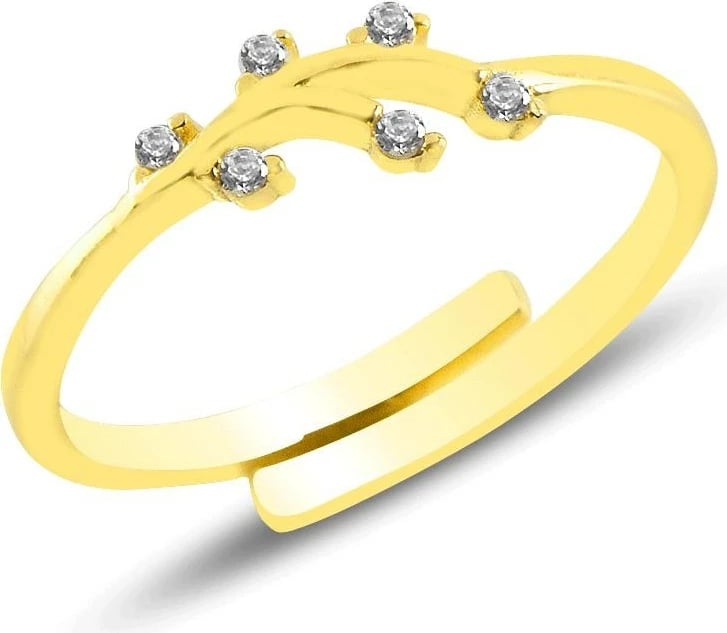 Unazë argjendi Jumeon, ngjyrë ari, SGTL11419