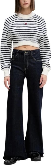 Xhemper femra Tommy Hilfiger Jeans i bardhë