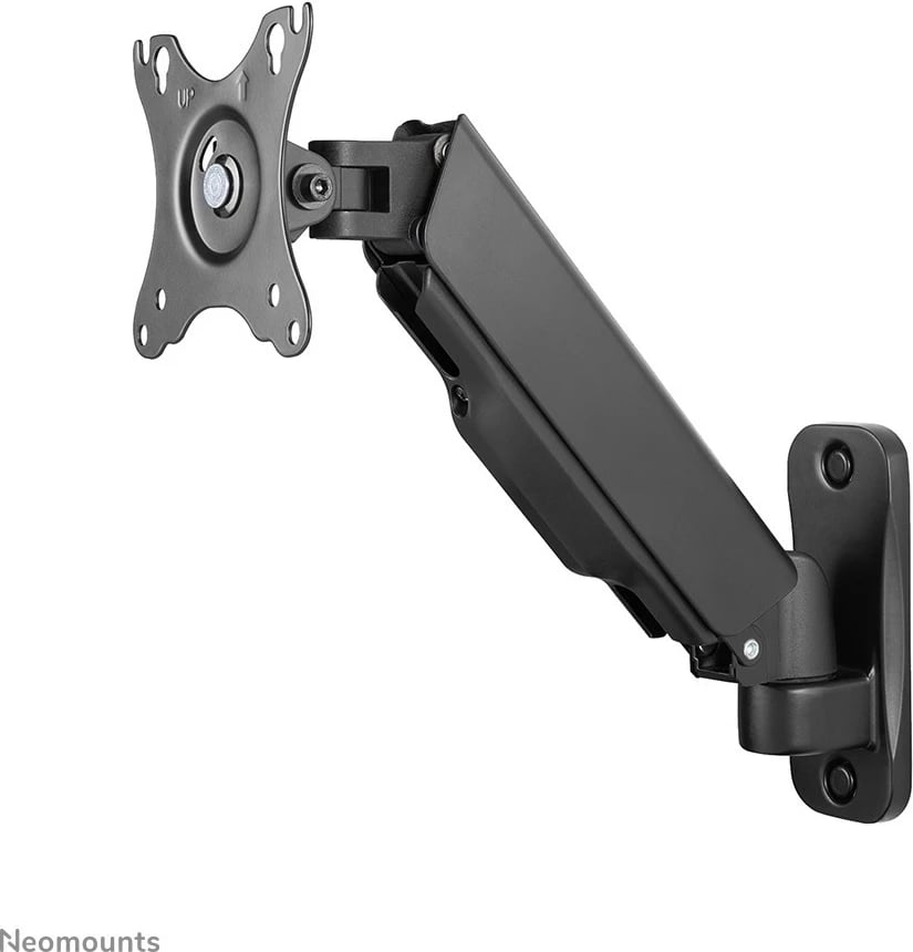 Mbajtëse muri për monitor/TV Neomounts WL70-440BL11, gas spring, full motion, 17-32 inç, e zezë