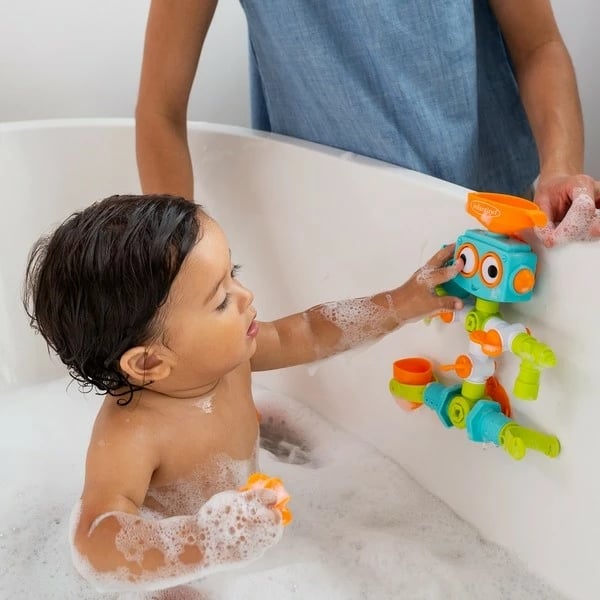 Lodër për banjë B-kids Bath Robot me dush, multikolor Lodër për banjë B-kids Bath Robot me dush, multikolor