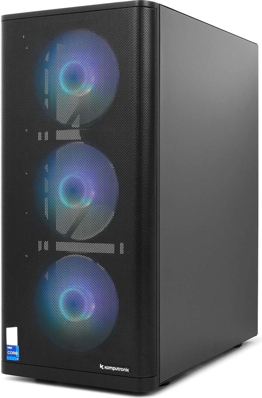 Kompjuter Komputronik Infinity X714 i7, RTX 4060 Ti, 32GB, 2TB+4TB, zi