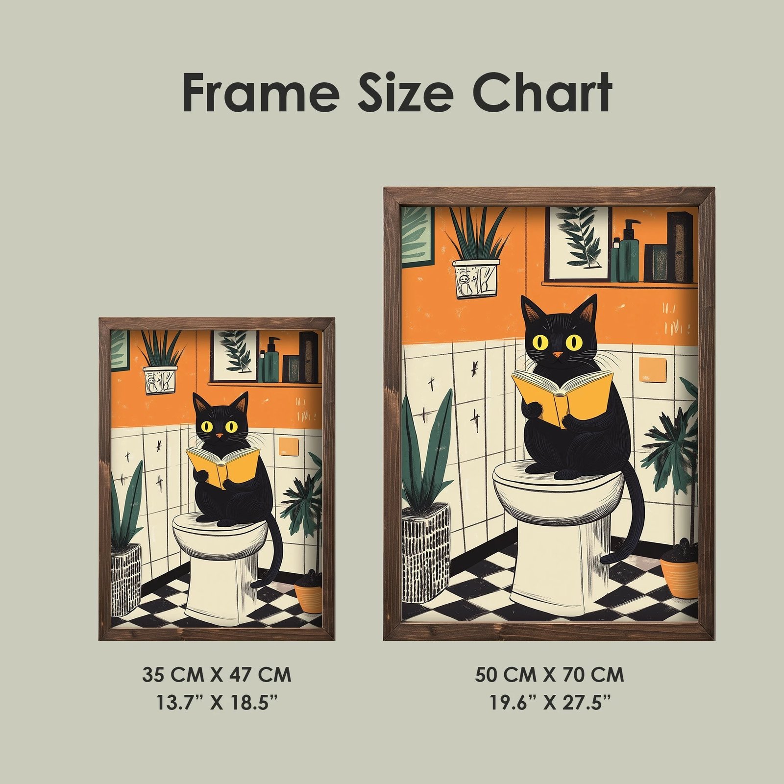 Pikturë dekorative me kornizë MDF, Wallity, TUN007-L, shumëngjyrëshe, 35x47x2 cm