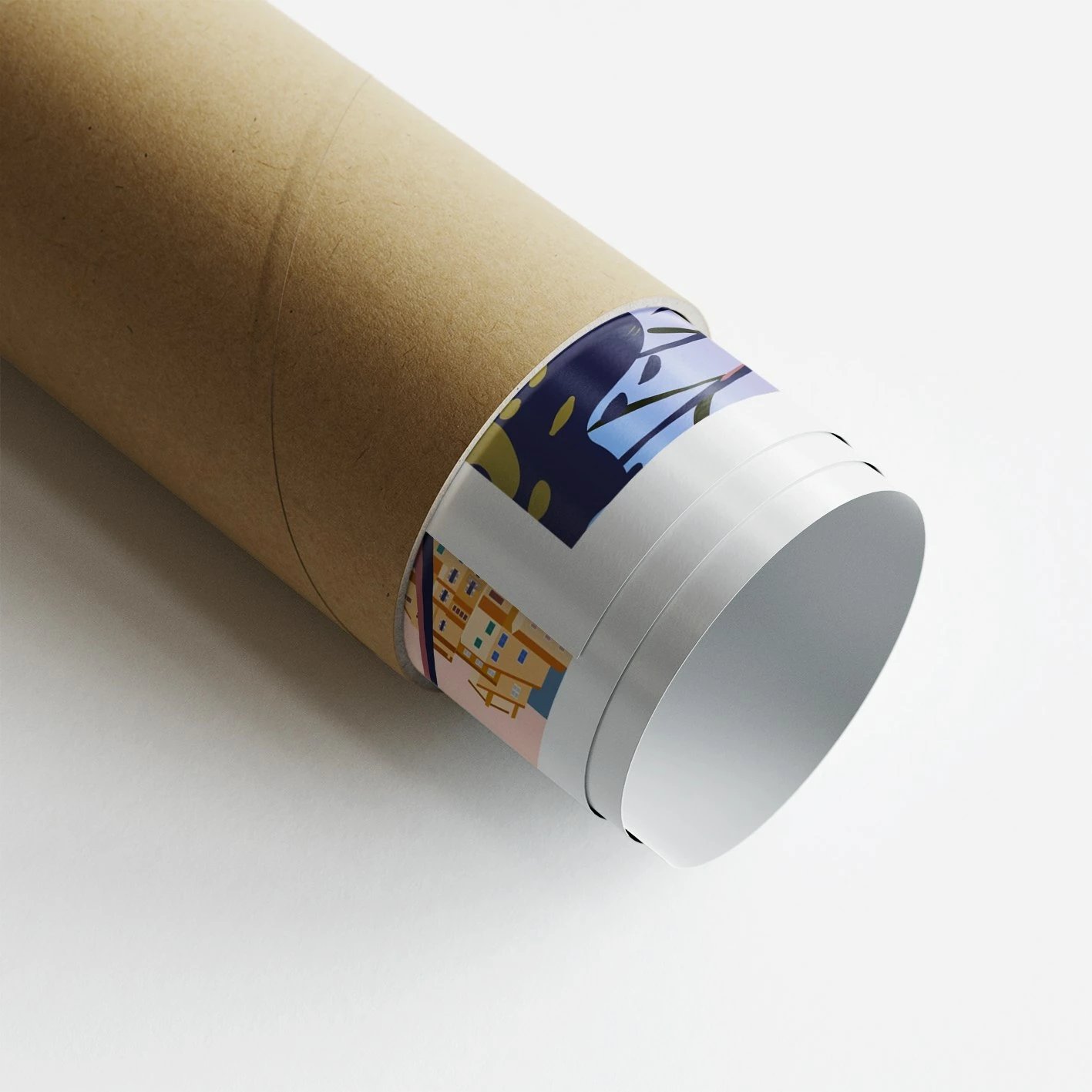 Poster A4, Antibes, French Riviera, shumëngjyrësh, pa kornizë