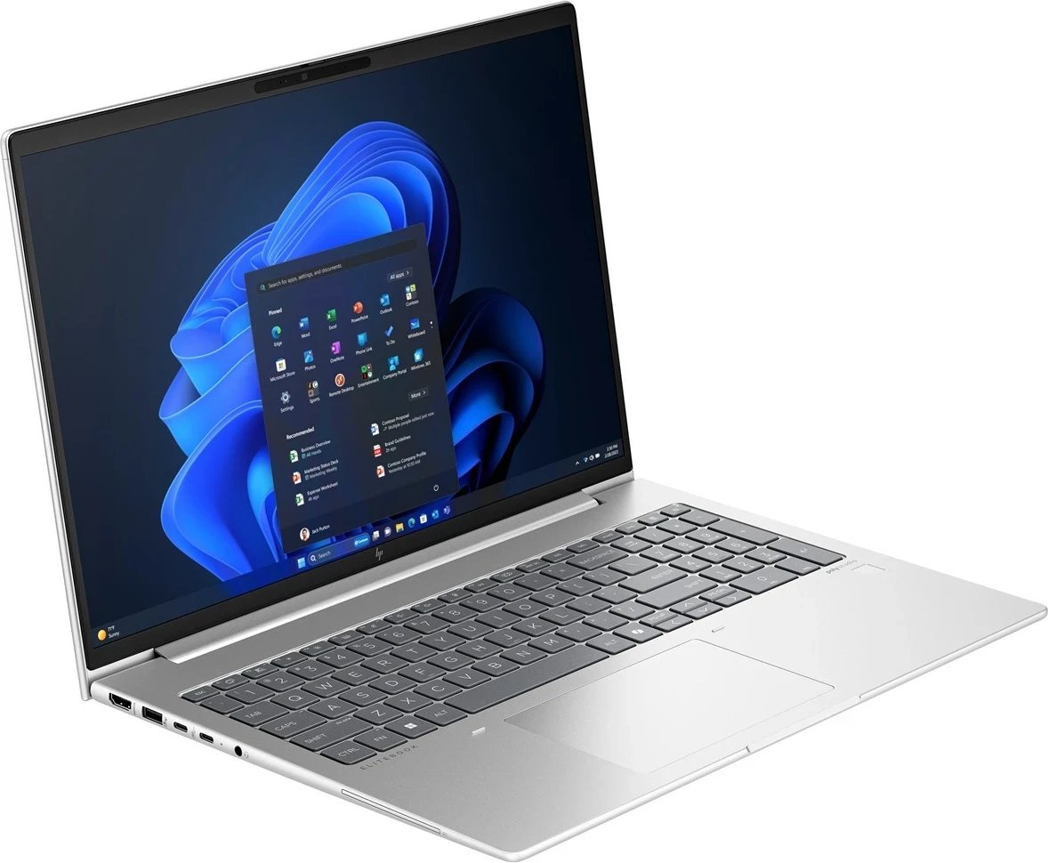 Laptop HP EliteBook 665 G11, Ryzen 5 7535U, 16GB RAM, 512GB SSD, 16" WUXGA, Pike Silver