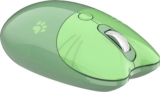 Maus wireless MOFII M3DM, 1600 DPI, 4 butona, Bluetooth/2.4G, Gjelbër