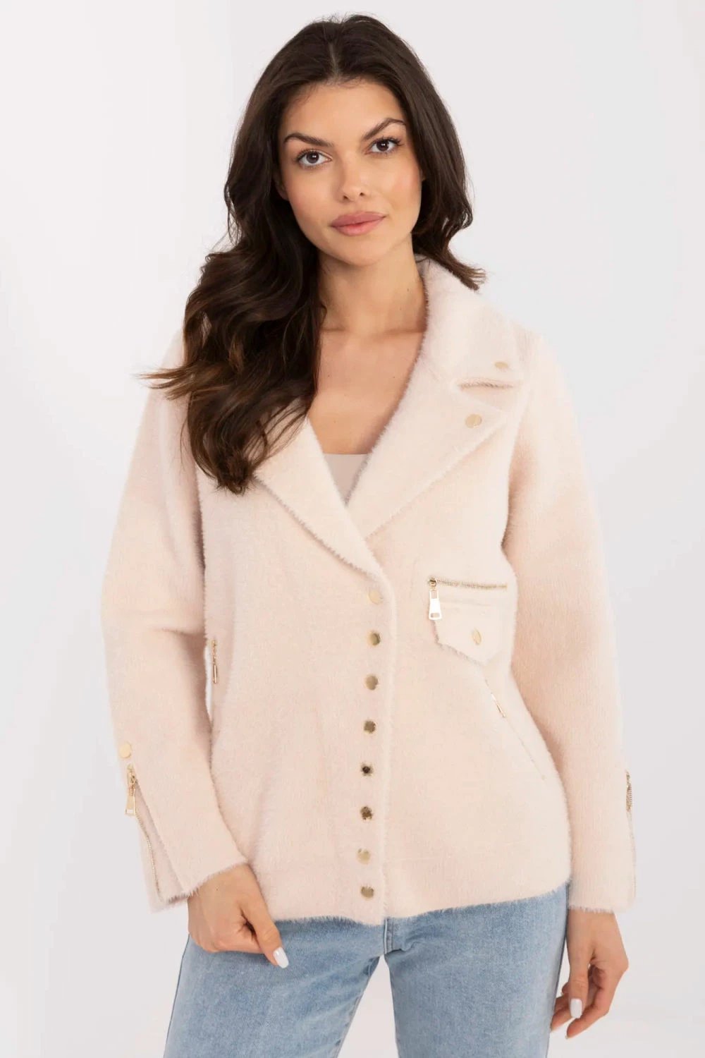 Jakne femra MBM 211725, beige