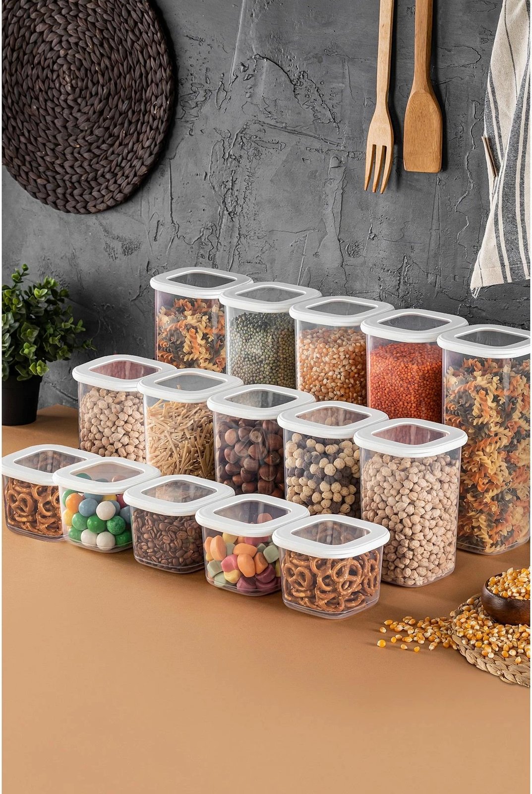 Set kuti për organizim (15 copë), Hermia, BNMPOLYWS15-51217