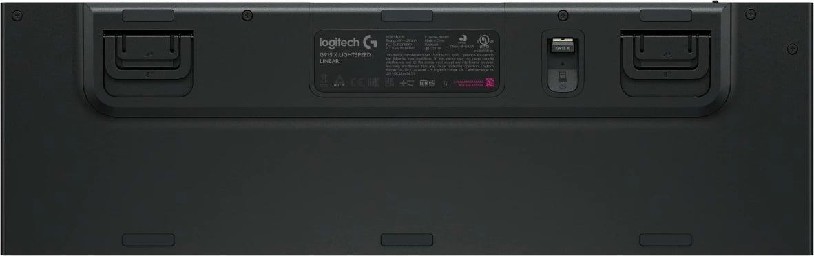 Tastierë Logitech G915 X LIGHTSPEED, Mekanike, QWERTZ, LED, E zezë