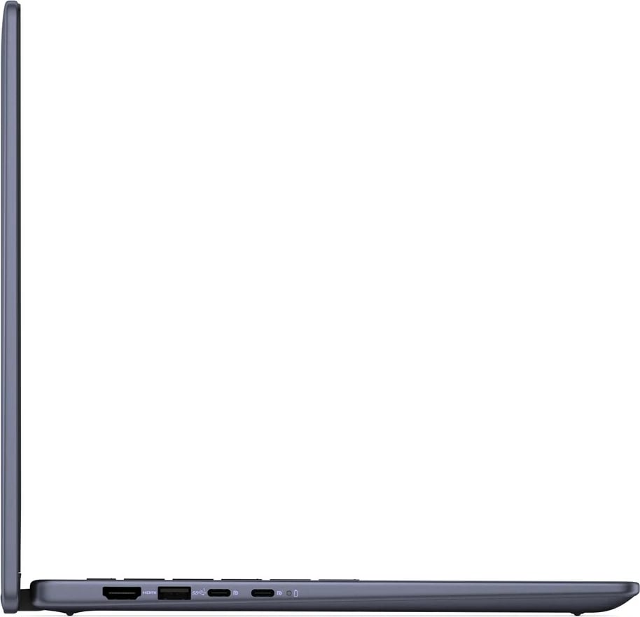 Laptop Dell Inspiron 7445 2-n-1, AMD Ryzen 5 8640HS, 14", 16 GB RAM, 512 GB SSD, Blu