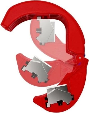 Prerës kabllosh Knipex BiX, plastikë/çelik inox, 5 cm, kuq Prerës kabllosh Knipex BiX, plastikë/çelik inox, 5 cm, kuq