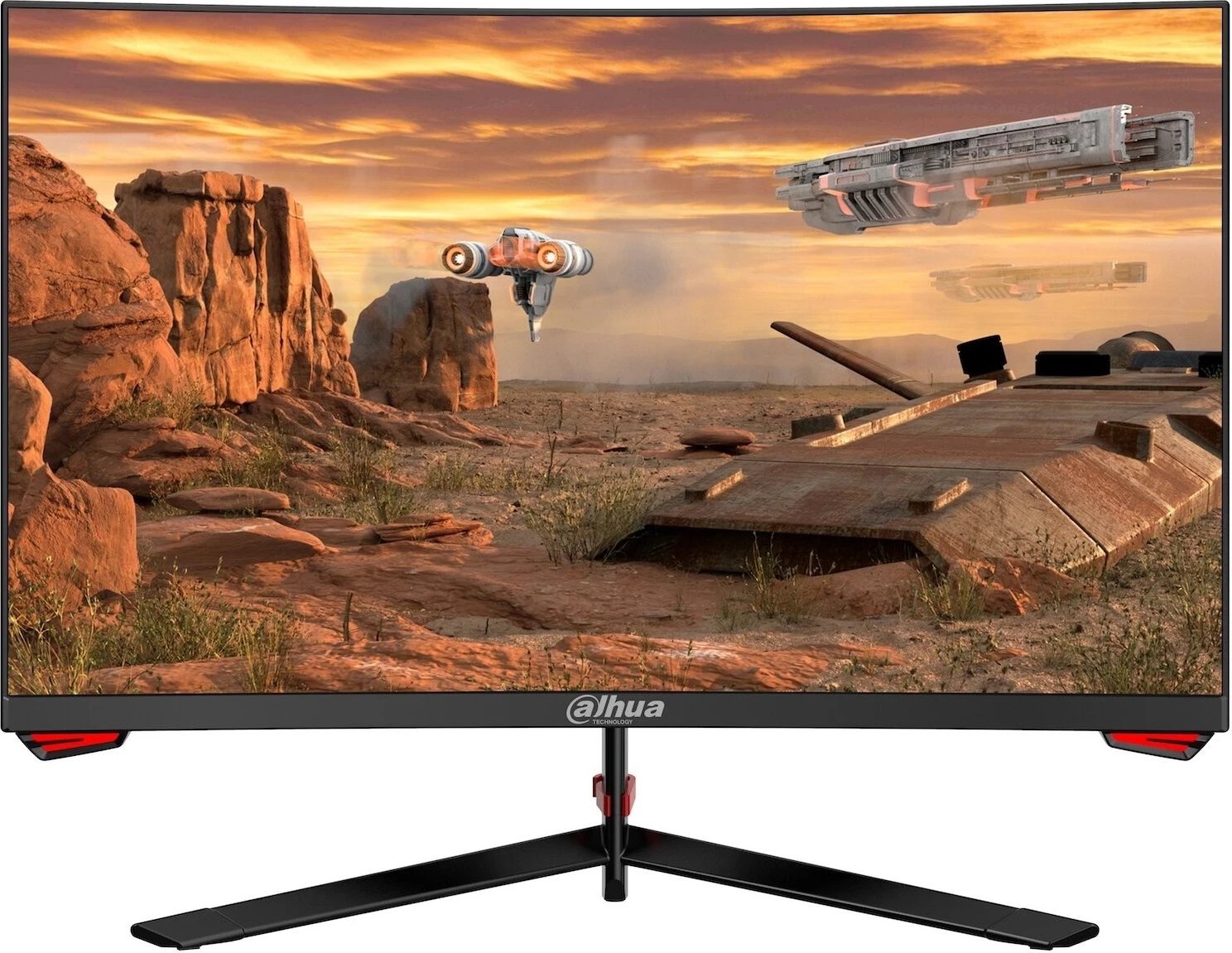 Monitor i lakuar për lojëra, Dahua LM-E230C, 27 inç, Full HD