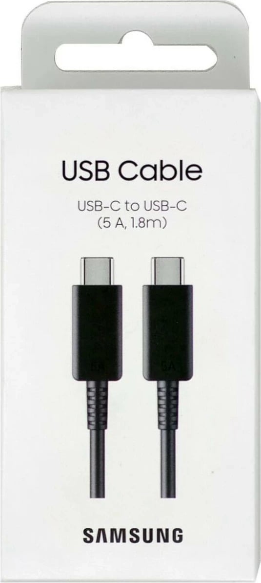 Kabëll USB-C në USB-C Samsung EP-DX510JB 1.8m i zi Kabëll USB-C në USB-C Samsung EP-DX510JB 1.8m i zi