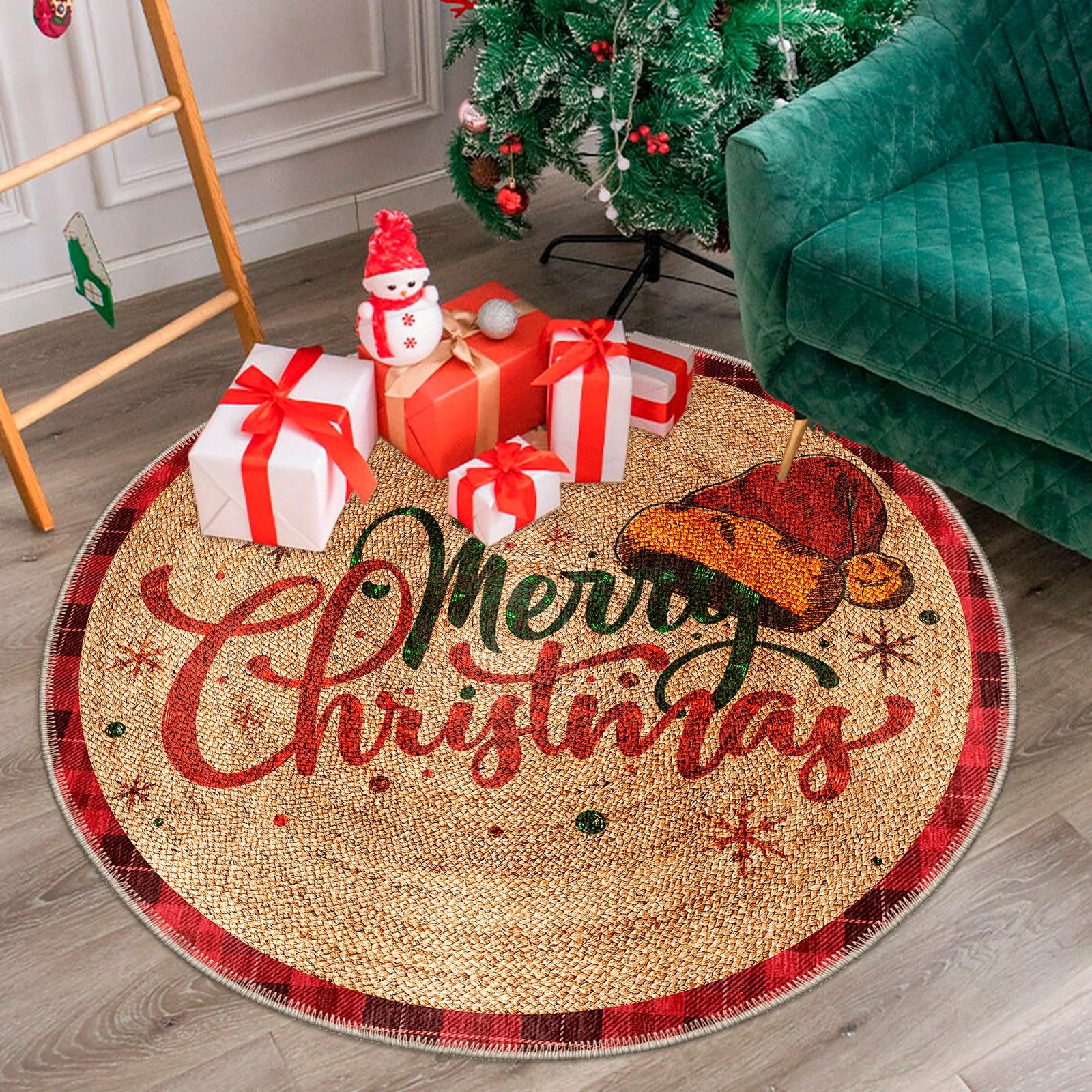 Qilim dekorativ, shumëngjyrësh, Conceptum Hypnose, Woobtny0318, 50x50cm