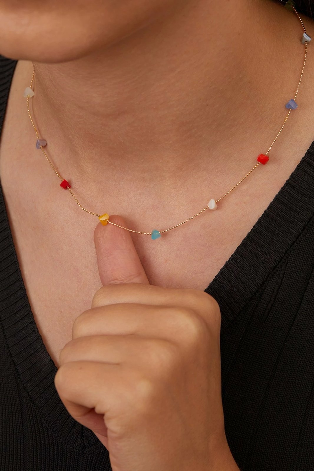 Qafore metalike Elika, ngjyrë ari, ELKGC68034