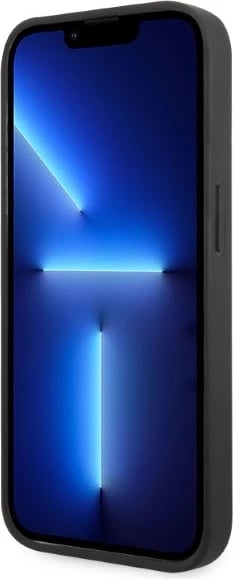 Mbështjellës Karl Lagerfeld Glitter Choupette për iPhone 14 Pro Max 6.7", argjendtë