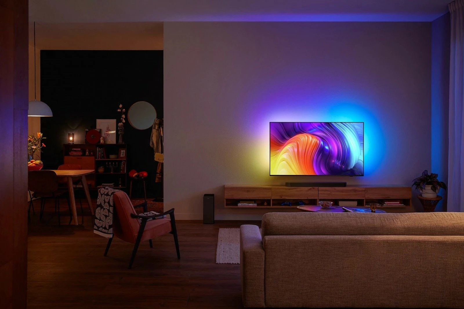 Soundbar Philips TAB8507B/10 3.1 Atmos Bluetooth, i zi
