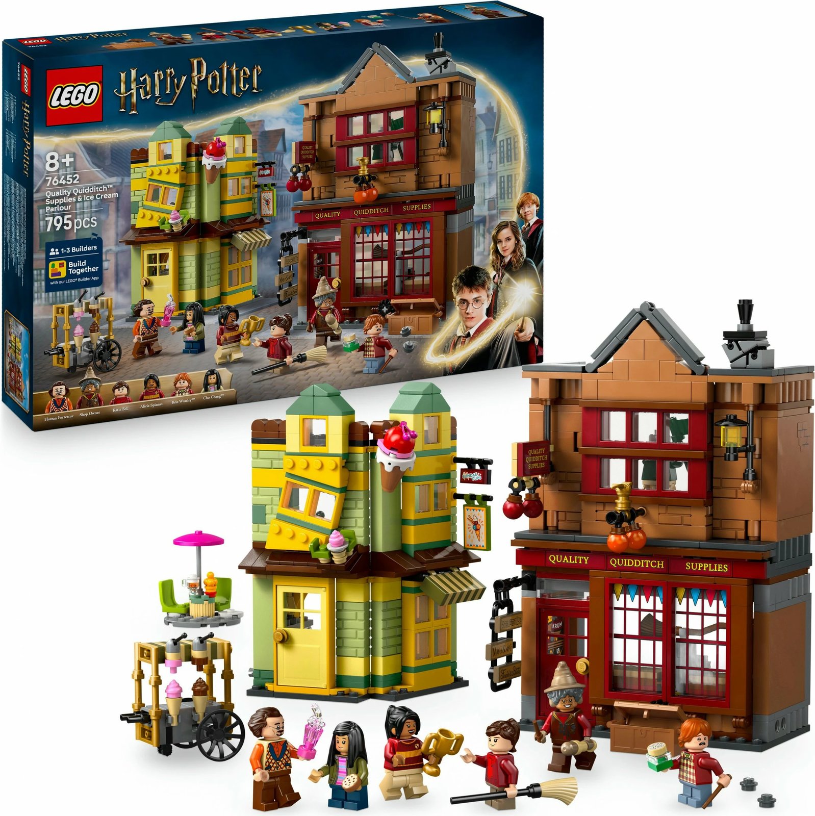 Set ndërtimi LEGO Harry Potter 76452, 795 pjesë, multikolor