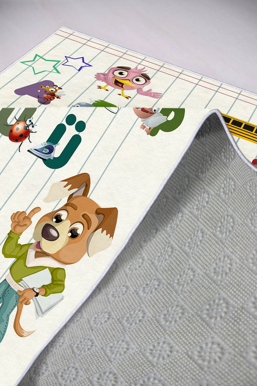 Qilim për fëmijë, shumëngjyrësh, Conceptum Hypnose, WOOKECE029, 160x230cm