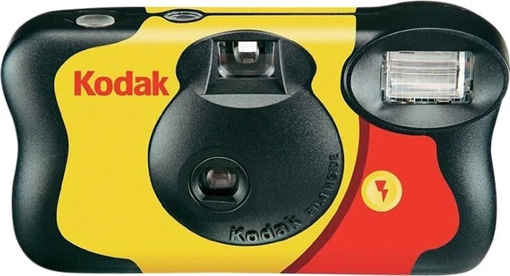Kamerë Kodak Fun Saver Otuc 27E, e zezë/verdhë