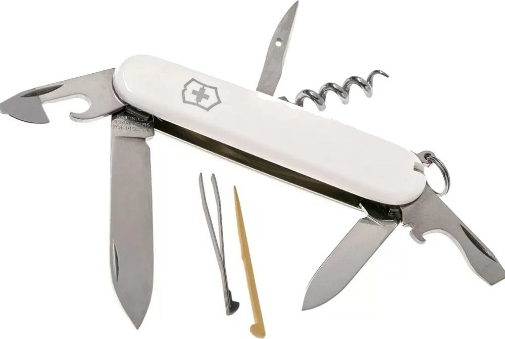 Thikë Swis Army SPATAN Victorinox, e bardhë