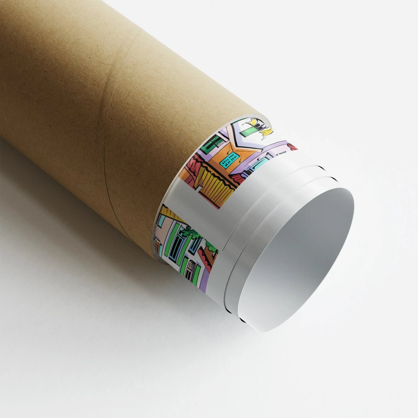 Poster shumëngjyrësh, Wallity, pa kornizë, 50x70cm