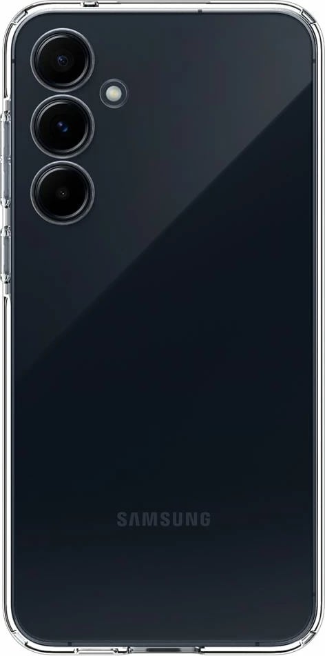 Mbështjellës Spigen Liquid Crystal për Samsung Galaxy A55 5G, TPU i hollë, përthithje goditjesh, përshtatje precize, transparent, 1x