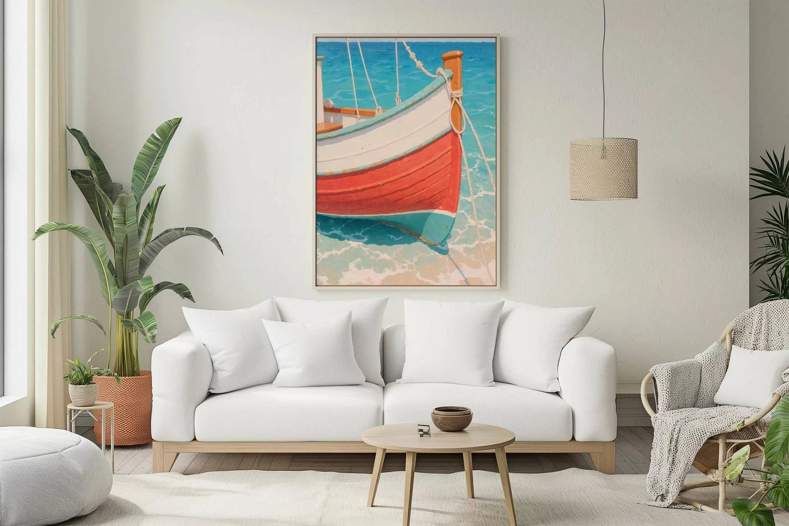 Pikturë dekorative me kornizë MDF, Wallity, Mp-00111, 50x70cm