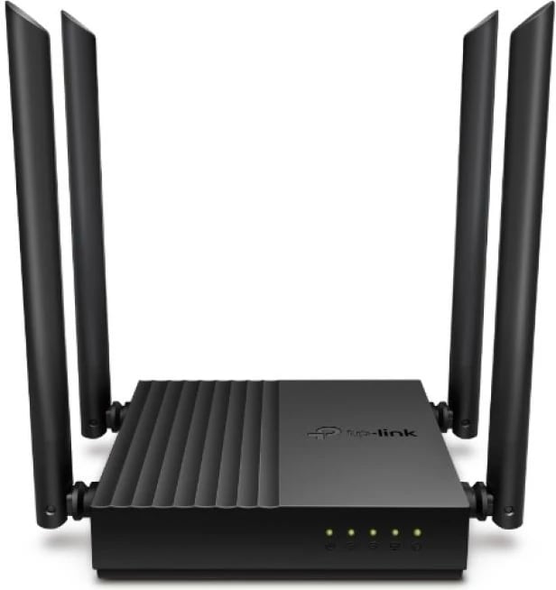 router Wi‑Fi TP-Link Archer C64, dual-band, porte gigabit deri 1 Gbps, zi