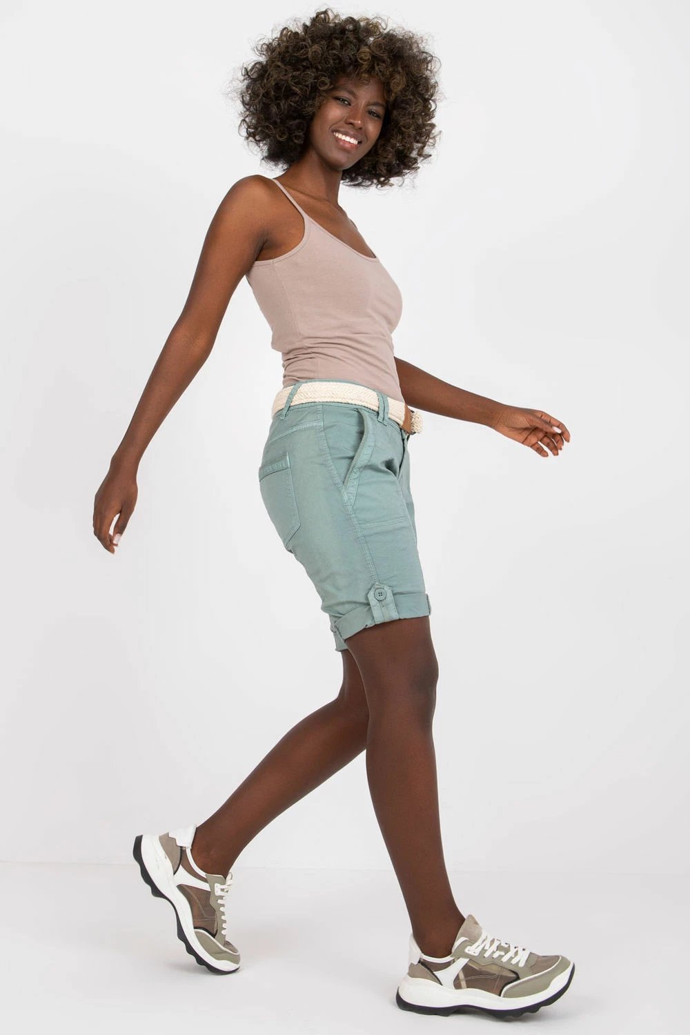Shorce Stitch&Soul model 168038, të gjelbra