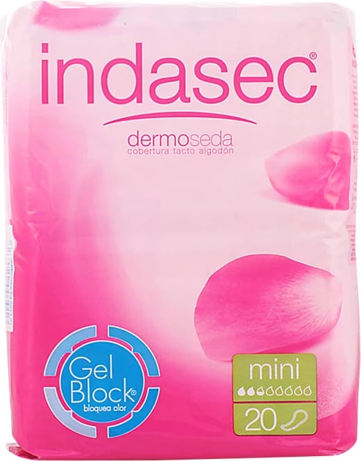 Kompresa për inkontinencë Indasec Mini unisex 20 copë