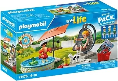Set figurash Playmobil My Life 71476, 29 pjesë, lojë verore në kopsht