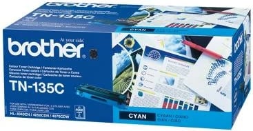 Toner Brother TN-135C, rendiment deri 4k faqe, Cyan