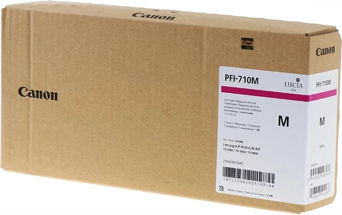 bojë printeri Canon PFI-710M 2356C001 700 ml XL magenta