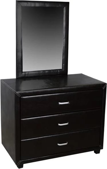 Tavolinë për grim me pasqyrë Jazz PU kafe FH534.01 97x53.5x159cm