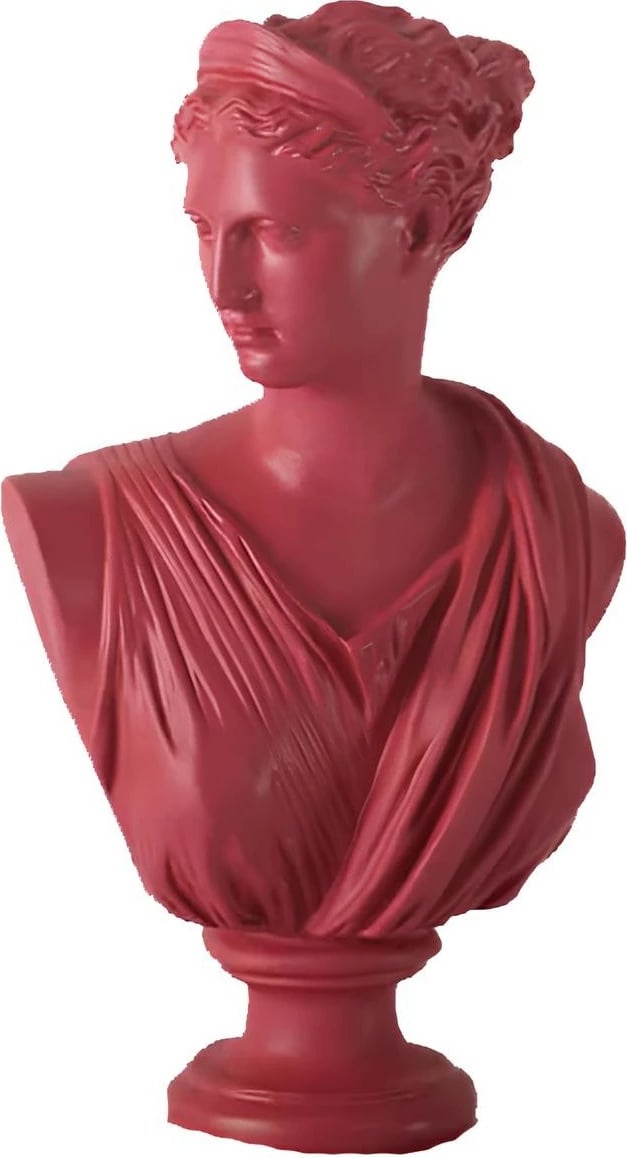 Objekt dekorativ Evila Originals, i kuq, CY0436, 19x10x32cm Objekt dekorativ Evila Originals, i kuq, CY0436, 19x10x32cm