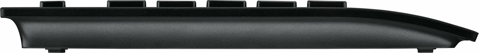 Tastierë Logitech K280e, full-size, me kabllo USB, AZERTY, e zezë