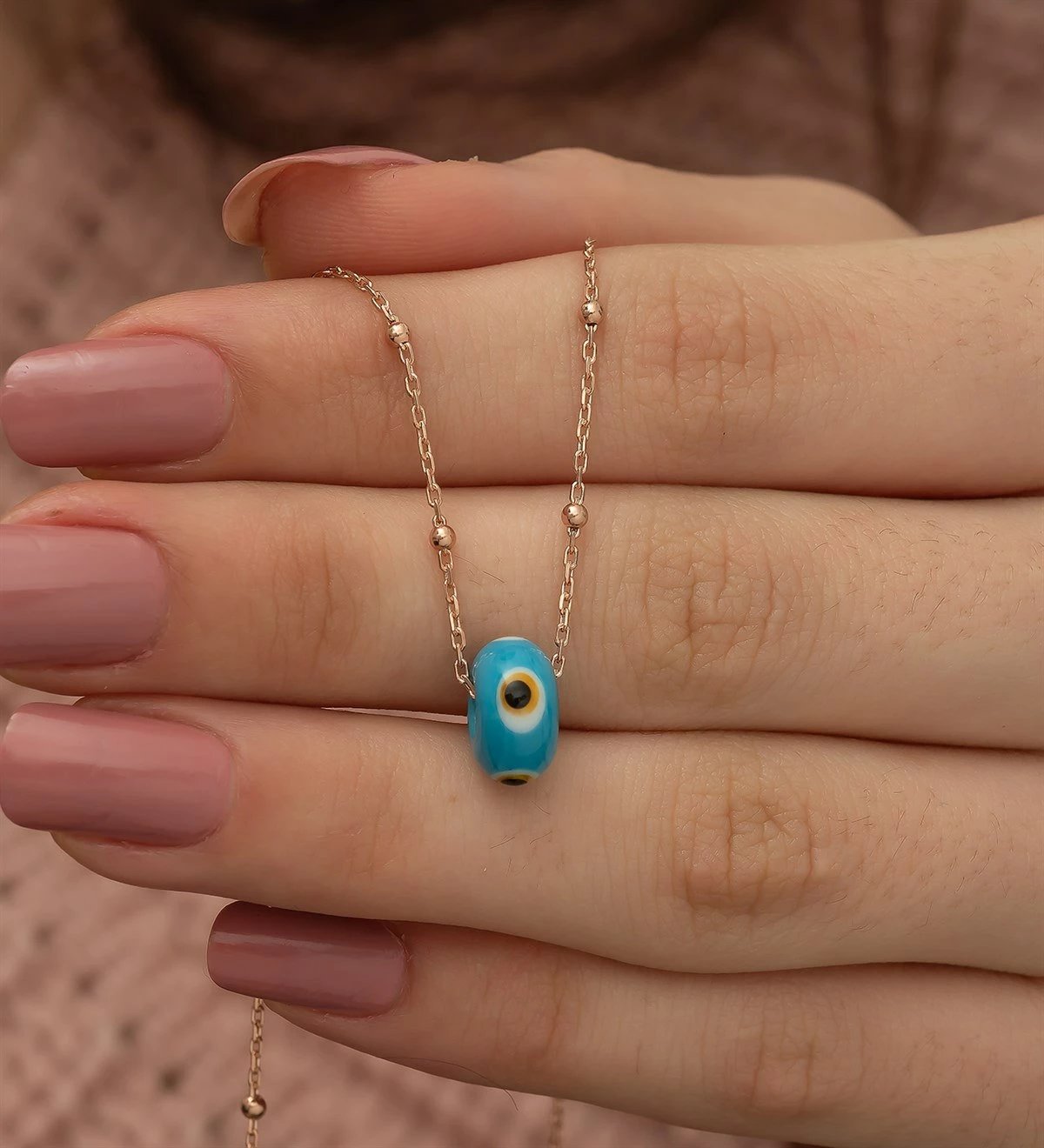 Qafore argjendi, ngjyrë rozë ari, kaltër, bardhë, e zezë, Jumeon, NRZ1083