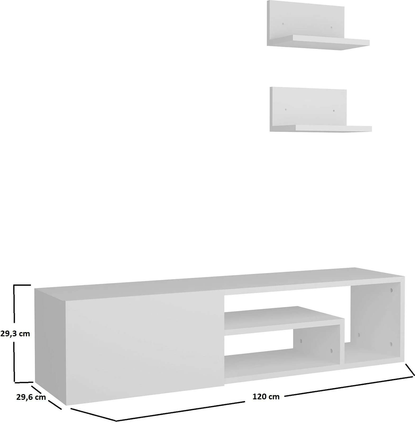 Kënd TV Hanah Home, Zeplin, ngjyrë e bardhë