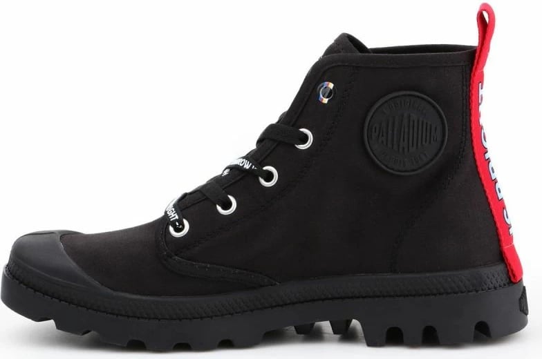 Atlete të larta për femra Palladium Pampa Dare Rew FWD W, të zeza